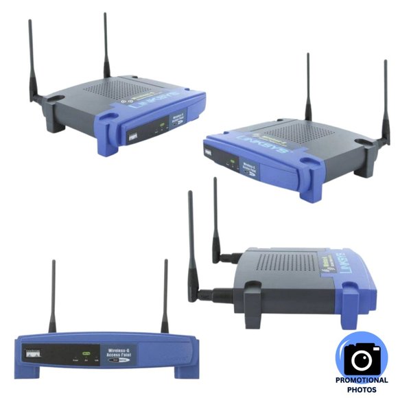 Linksys Wireless-G Access Point WAP54G - Wireless access point - Ethernet, Fast - Picture 7 of 8